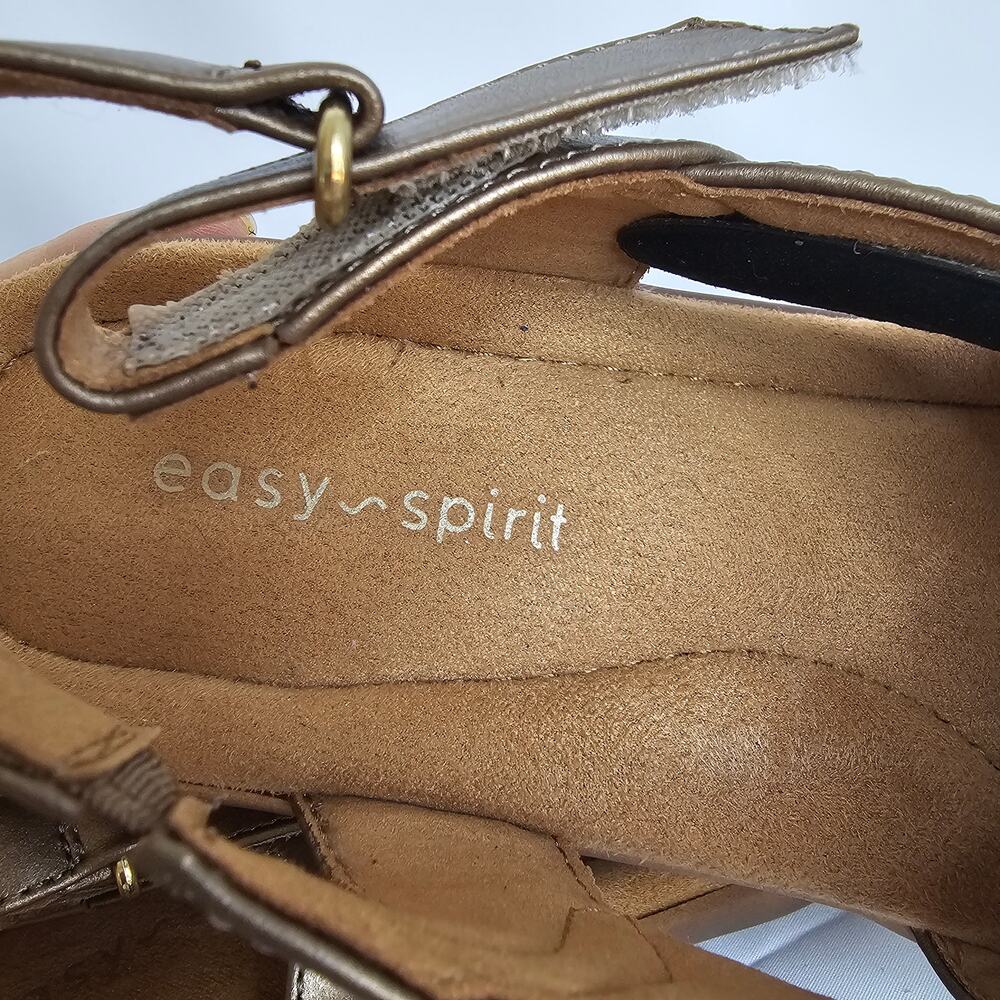 EASY SPIRIT 8.5 Chantal Casual Heeled Sandals - Picture 3 of 5